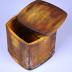 Wooden box with lid