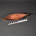 Model of a canoe