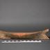 Model of a canoe