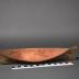 Model of a canoe